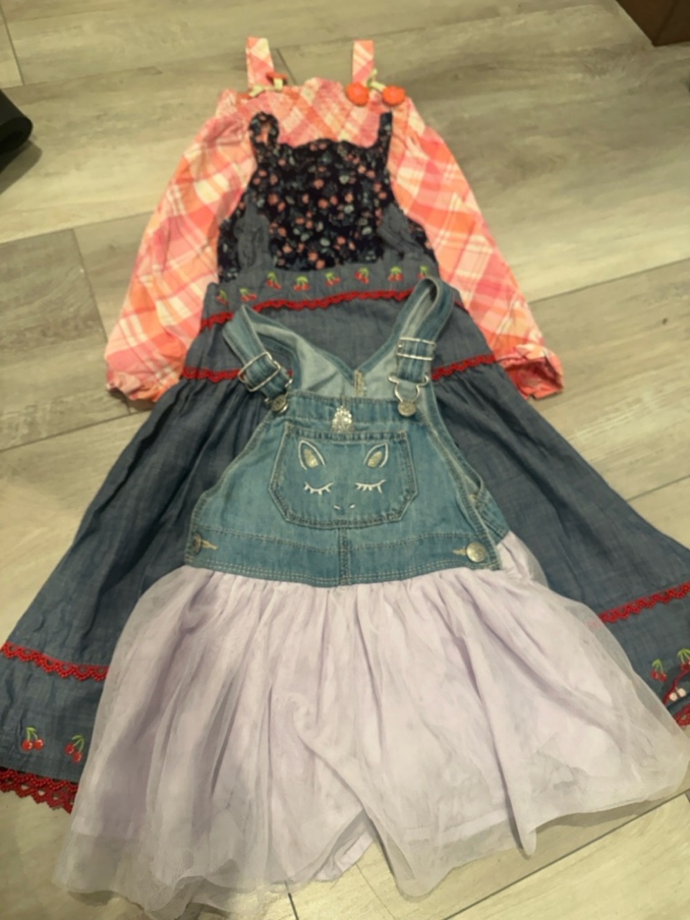 Gymboree 3T Pink bundle of 4 Dress’s